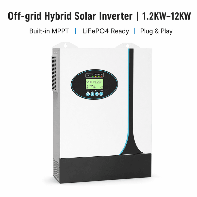 Inverter ya Jua ya Hybrid NKH 1.2~12kW