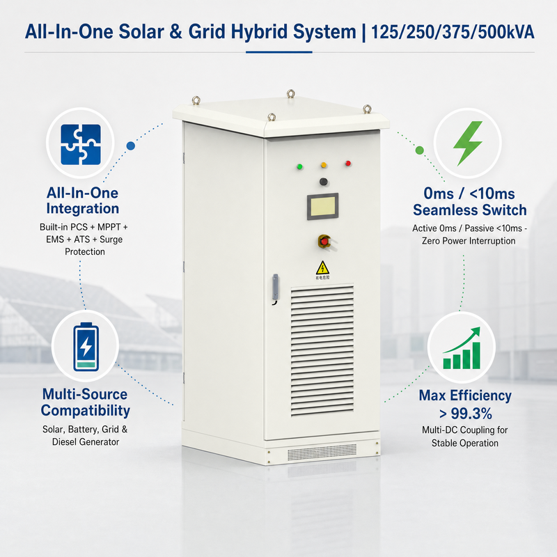 Mfumo Kamili wa Jua HAG2 125~500kVA